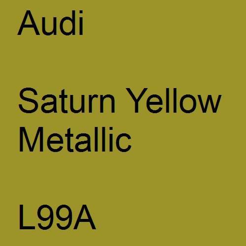 Audi, Saturn Yellow Metallic, L99A.